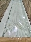 New Sealed Faux Wood Blinds White 2  34 5x58  Pvc W  Cord Stop Fast Us Ship