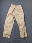 Vintage 1950s Korean War Us Military Khaki Chino Pants Button Fly Size 27  27