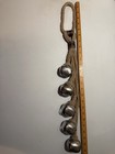 Sleigh Jingle Bells 5 On Rope Home Decor Christmas Door Knob Hanger Silver Bells