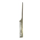 Goody Aluminum Metal Teasing Rat Tail Hair Comb Vintage 8 25 Inches Made In Usa