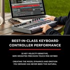 Oxygen Pro Mini 32 Key Usb Midi Keyboard Controller With Beat Pads  Midi-assi   
