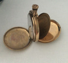 Vtg 1913 Elgin Yellow Gold Filled Pocket Watch Sz Os Monogramm Full Hunter Dsva