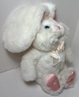 Commonwealth White Bunny Rabbit Plush Stuffed Animal 1988 Vtg Target Easter 11 