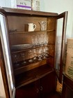Early 20th Century Pre-wwii Tall Casepiece Cabinet Hutch