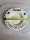 Vintage Coors Beer Ceramic Ashtray American Advertising Bar Decor Euc