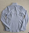 Lululemon Define Jacket Luon Blue Linen Size 14 Lw4awks