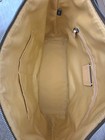 Coach Signature Logo Large Gallery Zip Tote Khaki Honey Shoulder Bag