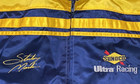 Vtg Sterling Marlin Ultra Sunoco Racing Team Jacket Nascar Rare Olds Oldsmobile