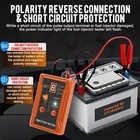 Universal Fuel Injector Tester Cleaner   Adapter Diy Cleaning Tools Kit Set Us