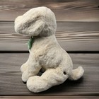 2024 Fao Schwarz 12  Golden Labrador Retriever Puppy Dog Plush Green Sparkly Bow