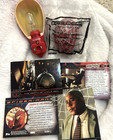 Spider-man Marvel Nite Light  4 Topps Cards 2004 Carl   s Jr  Antenna Ball 2002