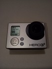 Gopro Hero3  Silver Edition Camera Bundle Case Latch   Battery Note Tested