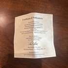 Vintage Willie Mays Signed Baseball W Certificate Of Authenticity