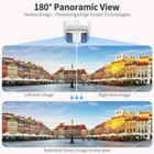 Hikvision Ds-2cd2387g2p-lsu sl 8mp Colorvu Panoramic Ip Camera 2-way Audio Black