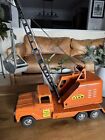 C00l  Vintage Tonka Toy Black Bumper State Hi-way Dept Mobile Clam Truck