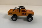 Vintage 1981 Matchbox  24 Yellow 4x4 Open Back Pickup Truck Bf Goodrich 1 64
