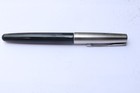 Parker Frontier Fountain Pen Black Plastic Body Fine Point Nib