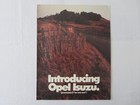 1976 Opel Isuzu Sales Brochure Catalog Advertising Lot Of 4 