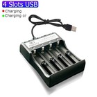 Battery Charger 4 Slot Usb Li-ion Charger 3 7v 14500 16340