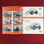 Clark Equipment Co  Michigan 125 Tractor Shovel  Advertising    Brochure    1955 