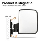 Pair 228lb Rated Magnet Tractor Mover Side 7 1 x5 5  Adjustable Mirror Lh   Rh