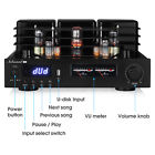 Hifi Bluetooth 5 0 Tube Amplifier Integrated Power Amp With Coax opt Usb Player
