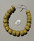 19 Old Antique Venetian Fancy Beads African Trade  1986