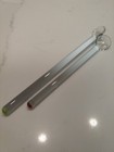 Lot Of 13 Mid Century Glass Swizzle Sticks Advertising Cocktail