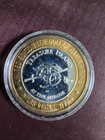Treasure Island Limited Edition Ten Dollar Gaming Token  999 Fine Silver Coin