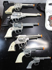 Lot Of Vtg Cap Gun Toys   Holsters  Western  Cowboy Jr   Texas Ranger  Hubley   