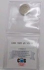 1925 - Canadian Nickel - King George V - Key Date Coin - Vg  U48