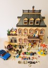 Vtg Playmobil Victorian Mansion With Original Furniture Figures   More 5300