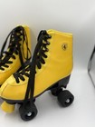 Mesuca Ferrari Roller Skates Us Size 5 Yellow With Black Wheels With Box Euc