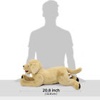 Puppy Stuffed Animal Golden Retriever Dog Soft Plush Toy Birthday Gifts 20 8  