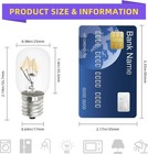 8pack 8206232a For Whirlpool Microwave Light Bulb Kei 125v 40w Microwave