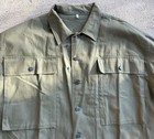 Wwii Repro Us Hbt Jacket Od7 Large Front Pockets 13 Star Buttons 2xl Or 3xl 