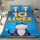 3pcs Bedding Sets For 10 Lives Duvet Cover Sets All Season For Kids Soft