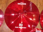 Volcano Red Cymbals 7 Pack 10  Splash 14  Hats 16  Crash  x2  18  China 20  Ride