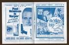 Regent Theater Handbill Flyer  Vintage 1966  Paul Newman  James Stewart  Glenn F