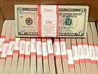 Us Federal Reserve 5 Dollar Sequential Notes Lot Of 5 -  5 Bills