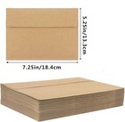 100 Pack A7 Kraft Envelopes  5x7 Invitation Envelopes For Weddings   Showers