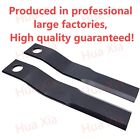2pcs Skid Steer Brush Cutter Cutting Blades  For Use With Agt-rc72 exrc54