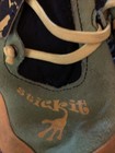 La Sportiva Stick It Lace Kids Size 2-3 Rock Climbing Shoe Shoes Green Yellow