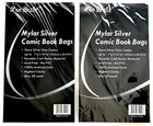 200 Comics Book Bags Boards  Silver Age  Clear Mylar Sleeves Comics Protection