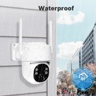 4pcs-outdoor Security Camera 2k Hd Solar Cloud Ip Waterproof Night Vision 2 4ghz