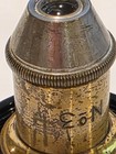 Rare Antique C  Reichert Wien     3 Objective Microscope Brass