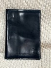 Vtg 2001 U2 Elevation Tour Roots Black Leather Passport Holder   Luggage Tag