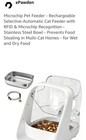 Epawden Microchip Cat Feeder M0103000 Automatic Rfid Pet Food Bowl Selective New