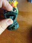 Vintage Sesame Street Finger Puppets Bert Ernie Grouch Cookie Monster