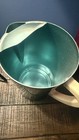 West Bend Aluminum Company Vintage Mod Retro Pitcher Set Of Two Green   Red Xmas